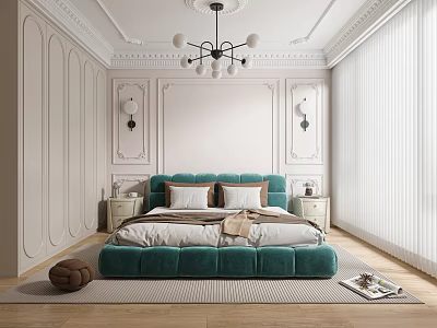 French Bedroom 3d model