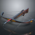 Crossbow Mechanical Crossbow Shift Bow and Arrow Shoot Far Equipment Weapons High-tech Crossbow 3d model