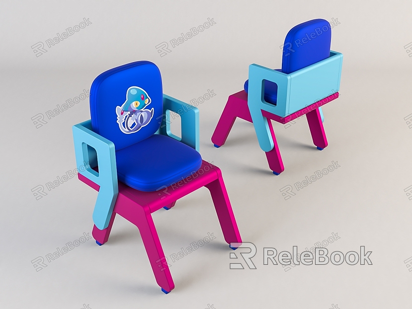 Modern Children's Chair Home Chair model