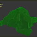 Green Soft Fabric Cover As Practical Household Daily Use Item