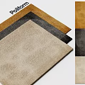 poliform modern carpet square carpet fabric carpet 3d model