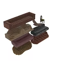 Modern Two-Seater Sofa Designs Featuring Plush Tufted Curved And Bubble Styles
