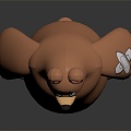 Modern Toy Cartoon Bear Anime Bear Big Bear 3d model