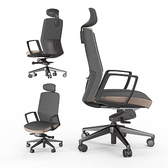 Modern office chair 3d model