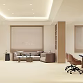 Modern Elegant Bag Boutique Interior With Display Shelves Various Bags And Round Mirror