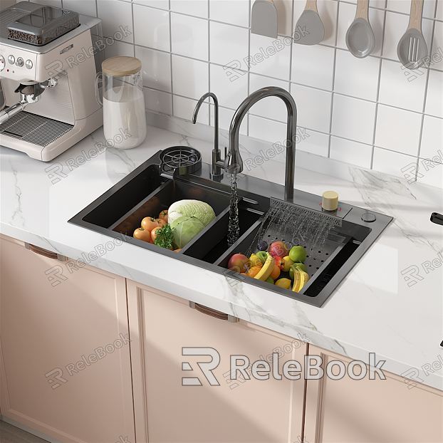 Modern dish washing basin sink model