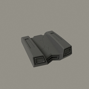 Modern Parts 3d model