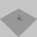 Portable solar cell 3d model