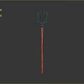Durable Hardware Tool Garden Fork With Wooden Handle And Metal Tines For Agricultural Use