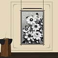 Modern Middle Ancient Style Decorative Painting 3d model