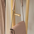Wooden Coat Rack With Clothes Hat And Storage In Minimalist Living Room