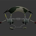 Advanced Space Lander Parachute System With Mechanical Components For Space Exploration