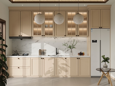 Kitchen Cabinets model