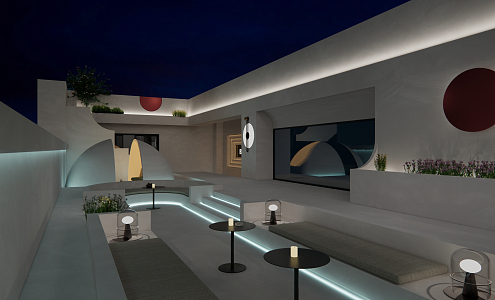 The Modern Bar 3d model