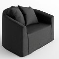 Single sofa sofa 3d model