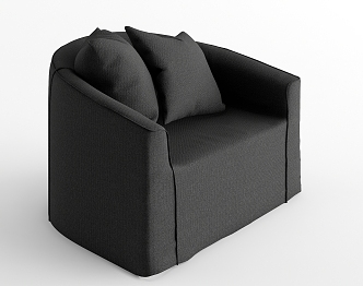 Single sofa 3d model