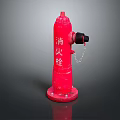 modern fire hydrant fire hydrant 3d model