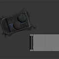 Modern Box Science Fiction Box Science Fiction Box 3d model