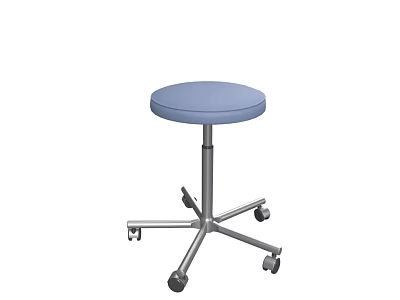 Modern rotating chair 3d model