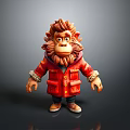 Monkey Cartoon Monkey Anime Monkey Stylized Monkey Fantasy Style Monkey Toy 3d model