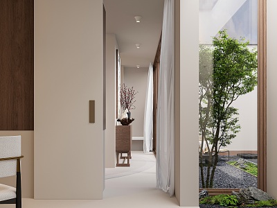 Modern Villa with Corridor model