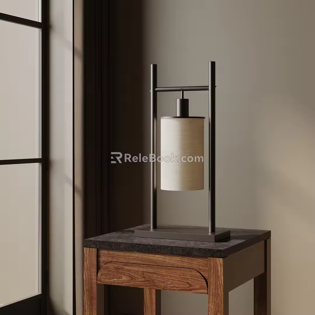 Table lamp 3d model