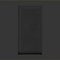 Modern Desktop Computer Tower With Sleek Black Design And Front Panel