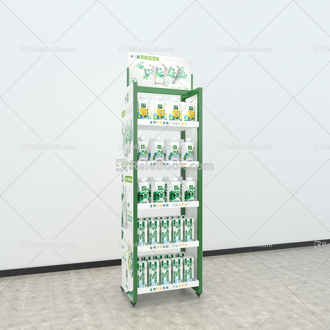 Shelf Customized Rack Display Rack Product Rack Iron Rack Roller Rack Rotating Rack Steel Structure Game Plate Jewelry Rack Vertical Display Rack Hook Shopping Mall 3d model