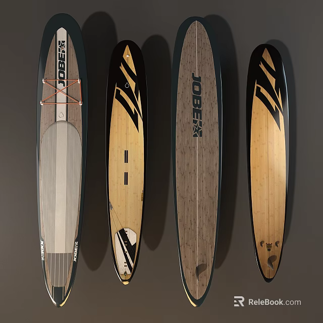 JOBE Brand Stand Up Paddle Boards Collection With Different Designs 3d model 