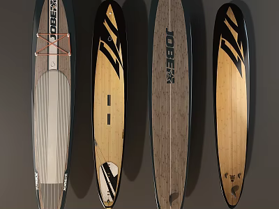 JOBE Brand Stand Up Paddle Boards Collection With Different Designs 3d model