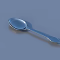 Classic Black Coffee In White Cup On Saucer With Silver Spoon Gray Background