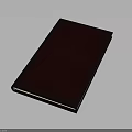 Elegant Dark Red Notebook with Intricate Pattern Design on Leather Cover