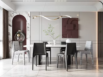 Modern Restaurant 3d model
