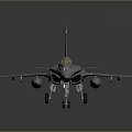 Gray Military Fighter Jet Scale Model With Transparent Cockpit And Detailed Wings