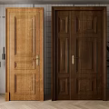 Sub-mother door combination 3d model