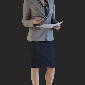 Woman 3d model