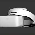 DJI White VR Headset Electronic Device With Ergonomic Design And Immersive Experience