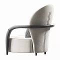 Modern Single Sofa Leisure Chair 3d model