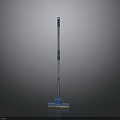 Household Cleaning Tool Blue Flat Mop With Long Handle And Adjustable Rod