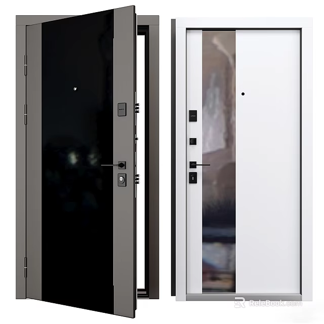 Modern Entryway Cabinet And Side Cabinet With Sleek Design And Practical Storage Space 3d model 