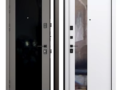 Modern Entryway Cabinet And Side Cabinet With Sleek Design And Practical Storage Space 3d model