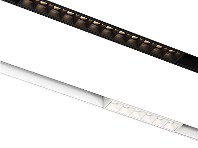 Modern Recessed Downlights and Spotlights with LED Lighting for Home Ceiling Installation Design 3d model