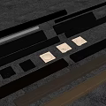 modern floor drain 3d model