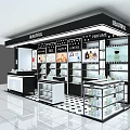 Beautiful Chanel Perfume Store With Display Shelves And Product Arrangements