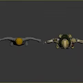 Sci-Fi Armor Alien Armor Sci-Fi Armor High-Tech Armor Futuristic Armor Alien Warrior Armor 3d model