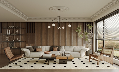 The Silent Living Room 3d model