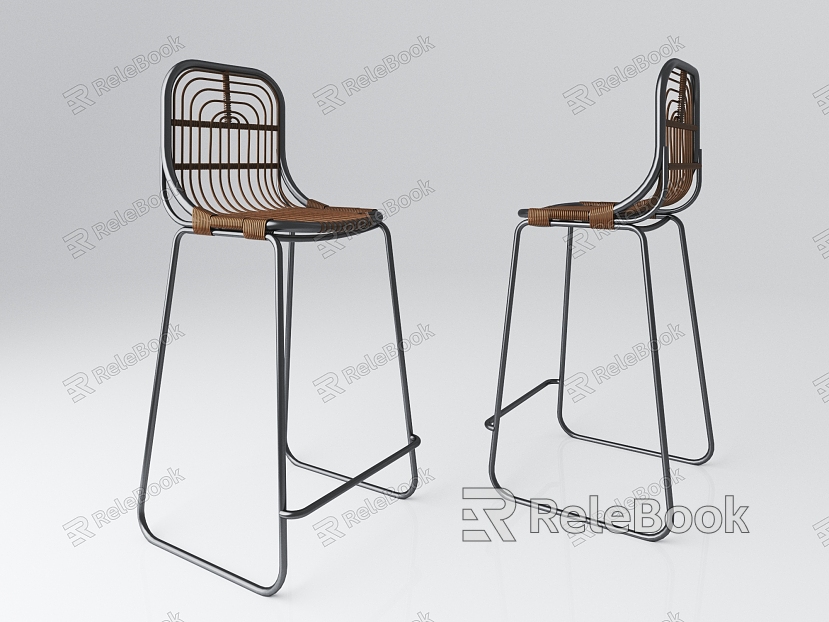 Industrial LOFT Bar Chair model