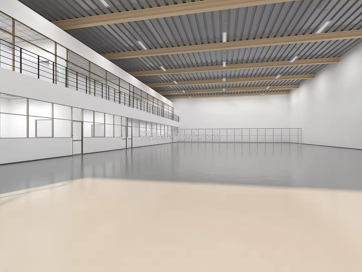 Modern Training Center Training Base 3d model