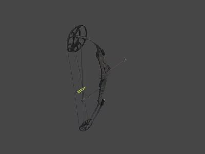 Weapon compound bow 3d model