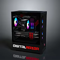 Game host computer host high-end host luxury host high-end computer game computer 3d model